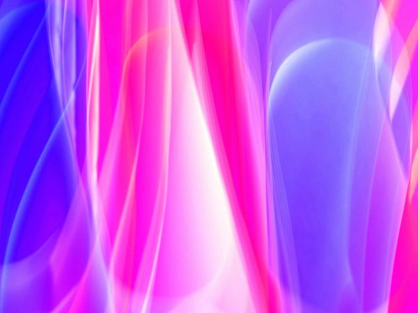 Bright abstract illustration of flowing blue energy lines